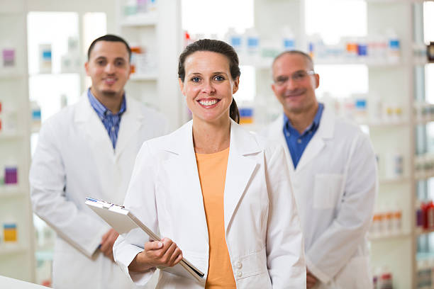 Scientists in laboratory